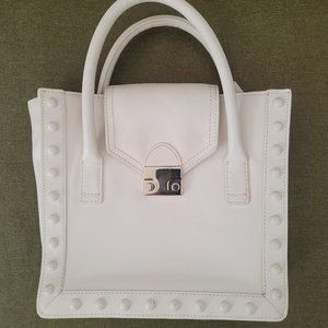 Loeffler Randall Tote Style Bag with Silver Hardware